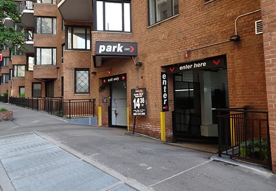 Parking garage at 60 Sutton Place South