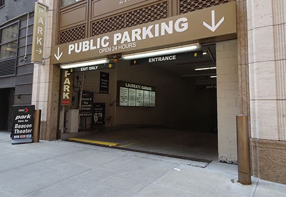 Parking garage at 210 West 76th Street