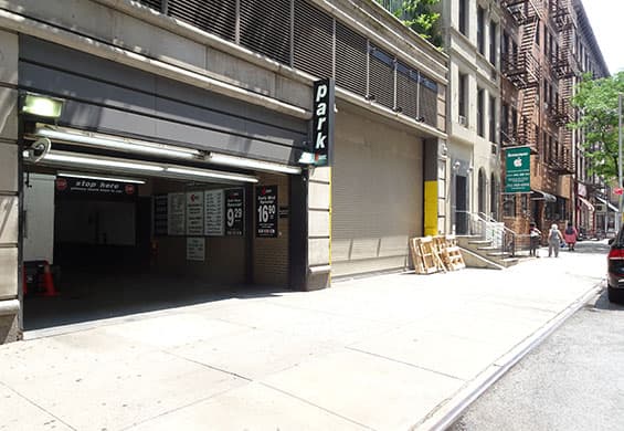 Parking garage at 155 West 68th Street