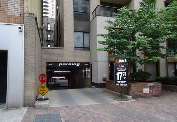 Parking garage at 167 East 84th Street