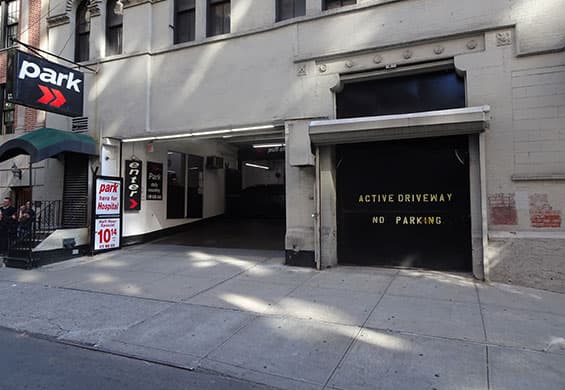 Parking garage at 115 East 75th Street