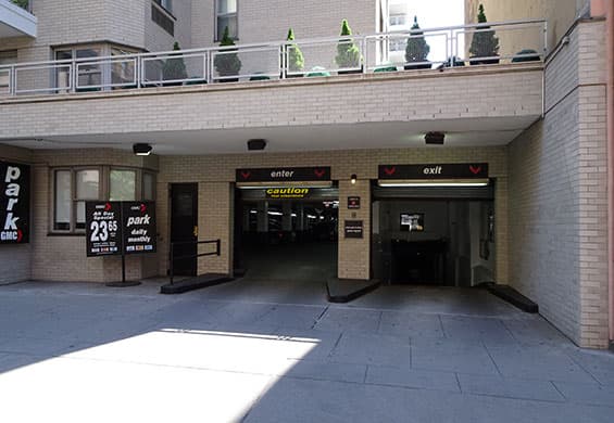 Parking garage at 2 Fifth Avenue