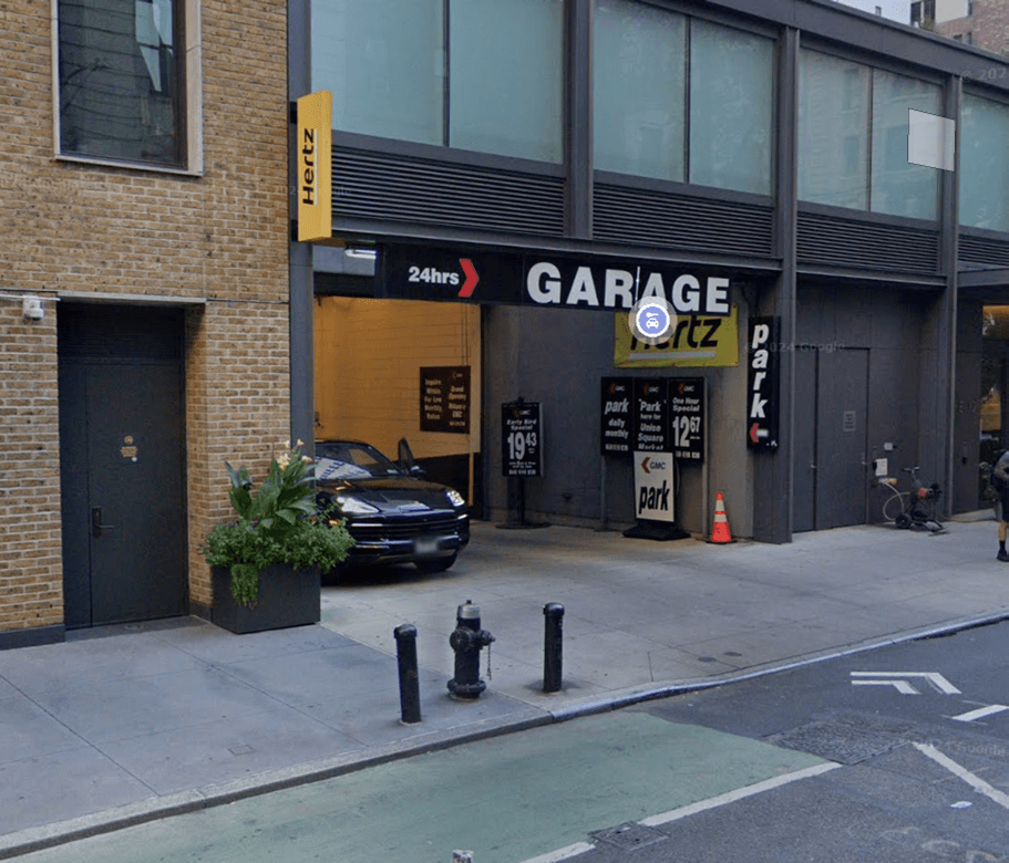 Parking garage at 21 East 12th Street