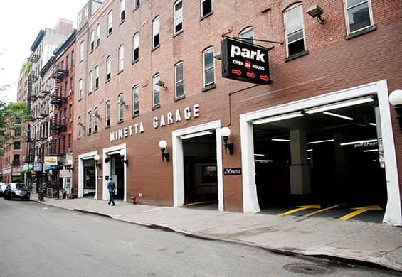 Parking garage at 122 West 3rd Street